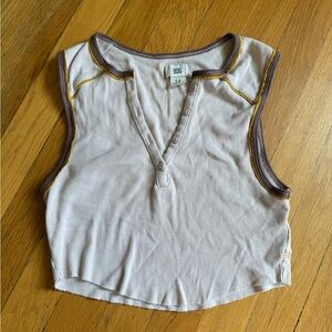 BDG Sleeveless Ribbed Top